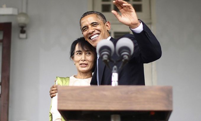 Obama in Myanmar