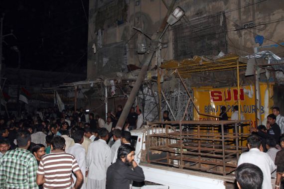 Bomb blast Pakistan Shia