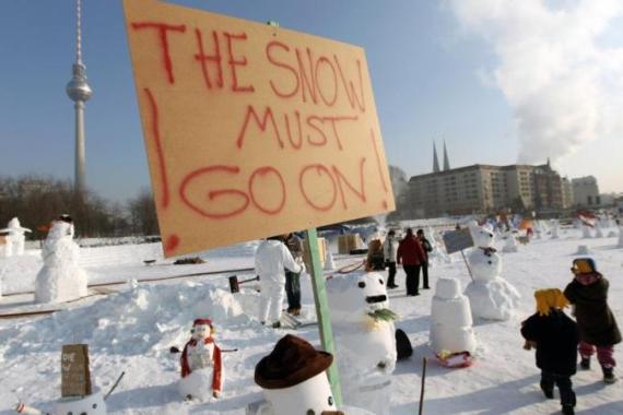 Snowman Performance Against Global Warming
