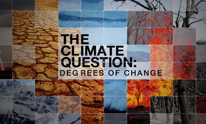 The Climate Question - Degrees of Change (programmes title logo)