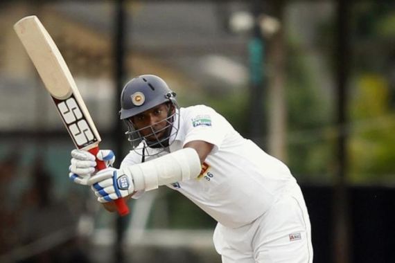 Sri Lanka''s Samaraweera plays a shot during third day of second and final test cricket match against New Zealand in Colombo