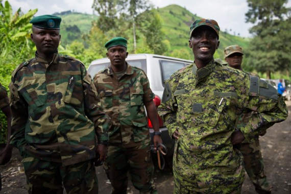 M23 rebels in Congo