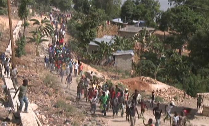Haiti earthquake survivors still homeless