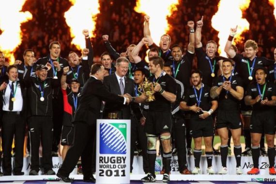 France v New Zealand - IRB RWC 2011 Final