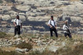 Armed settlers from the hardline Jewish