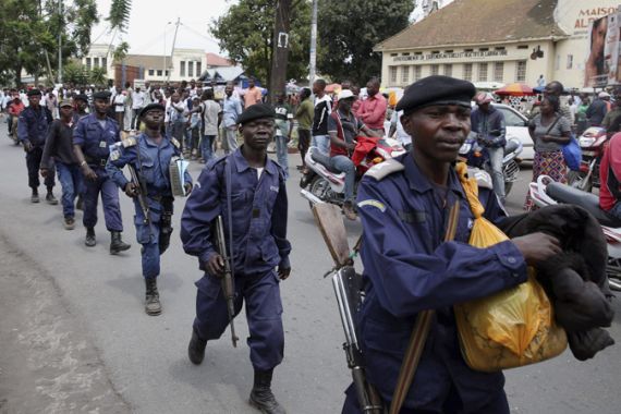 DR Congo police