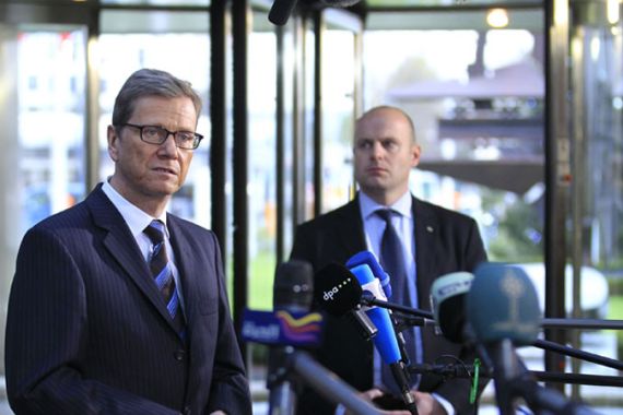 Westerwelle says austerity-hit EU nations must remain committed to Afghanistan