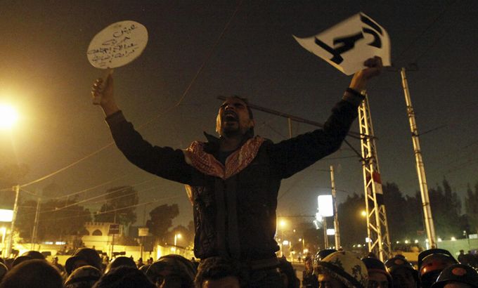 Anti-Morsi protester
