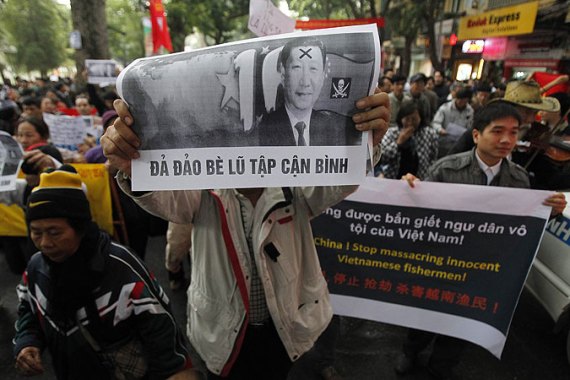 Anti-China protests in Vietnam