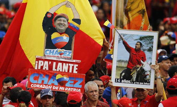 Venezuela rallies as Chavez misses own inauguration
