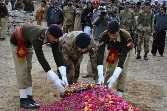 Pakistani soldier killed in disputed Kashmir