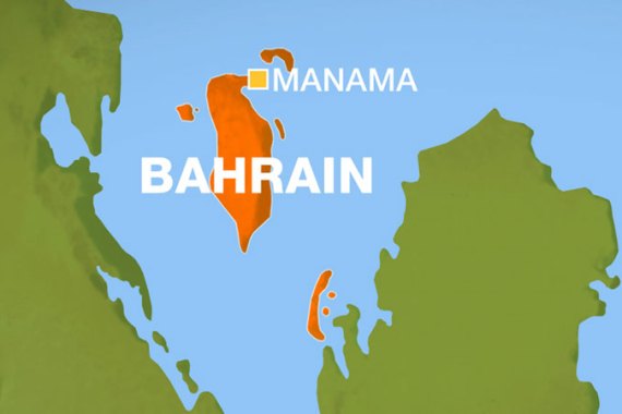 manama bahrain map