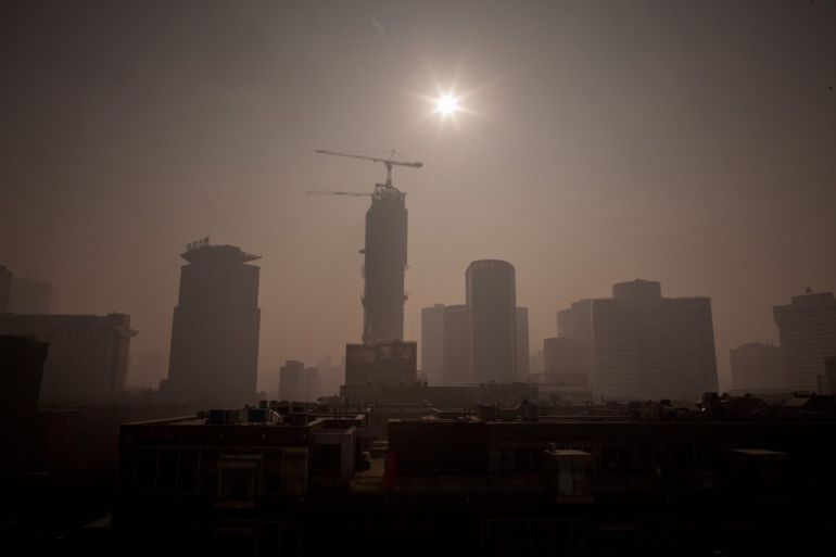 In Pictures: Pollution in Beijing