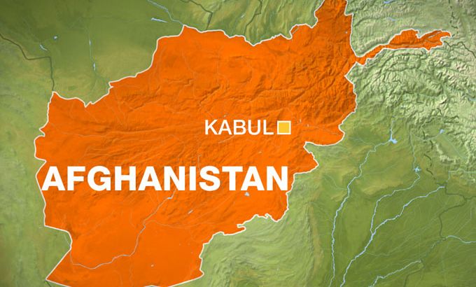 Kabul Afghanistan map