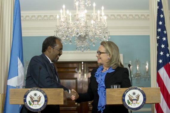 US officially recognises Somalia government