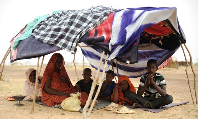 Mali refugees