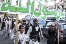 Houthis mark birth of Prophet Muhammad