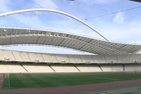 Olympic stadium - Panathinakos FC [John Psaropoulos/Al Jazeera]