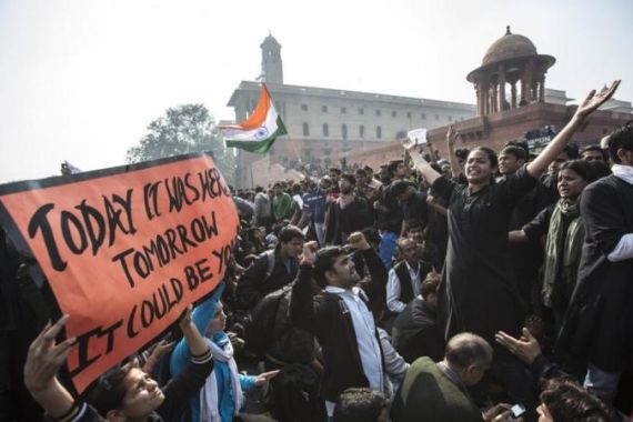 Protests In New Delhi Against Current Rape Laws