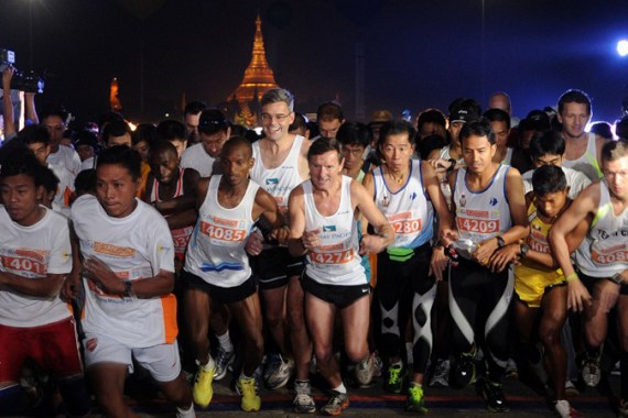 Myanmar hosts first marathon in decades