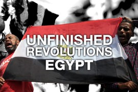 Unfinished Revolutions Egypt spotlight graphics