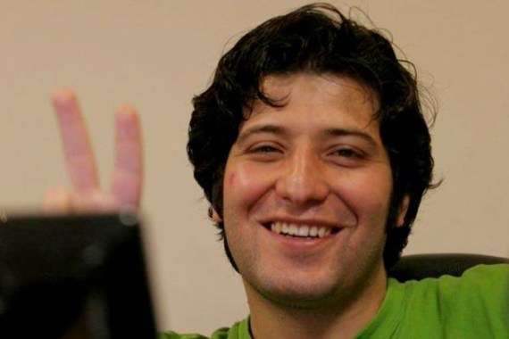 Sasan Aghaei, arrested Iranian journalist