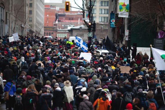 Idle No More protest in Canada - pic 1