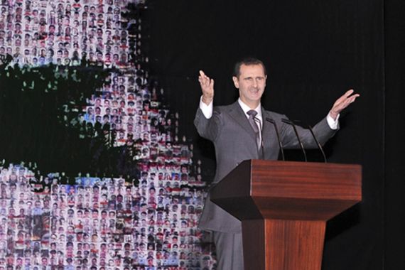 Assad speech
