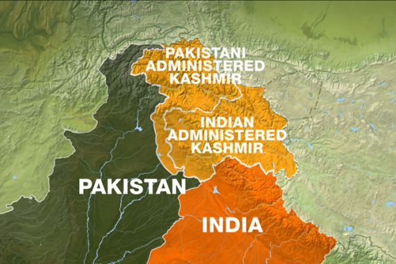Map Kashmir