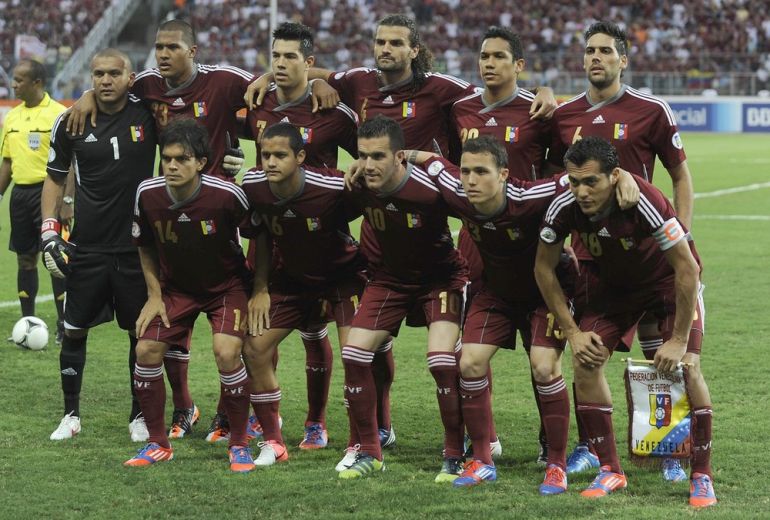 The Venezuelan national football team pl