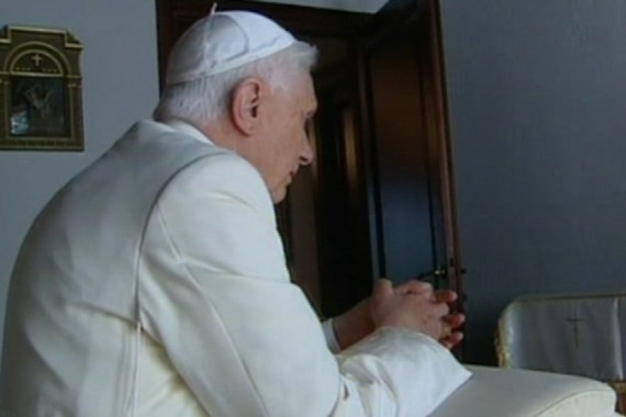 Pope benedict retires