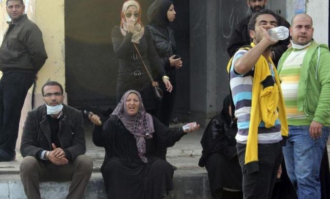 Mourners attend the funeral of Port Said protesters killed in violence following the pronouncement of the final verdict of the 2012 Port Said stadium disaster massacre, in Port Said