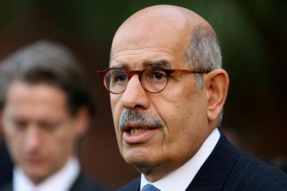 UN atomic energy chief Mohamed ElBaradei