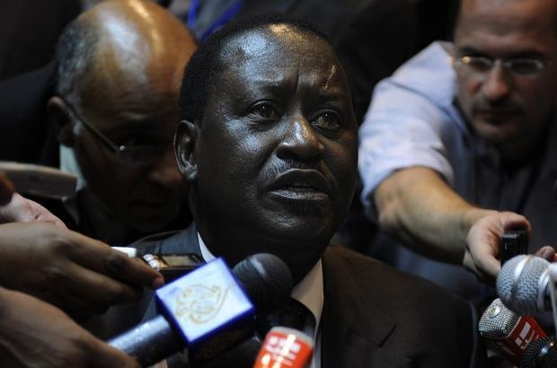 Kenya''s Prime Minister Raila Odinga deli