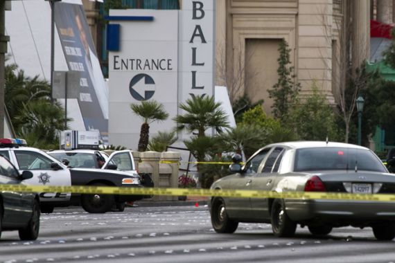 Shooting and accident in Vegas