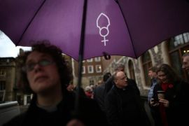 In November 2012, the Church of England's General Synod voted against allowing women to become bishops - recently, the Church of England ruled that gay clergy can become bishops only if they take a vow of celibacy [Getty]