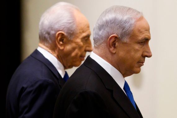Netanyahu and Peres