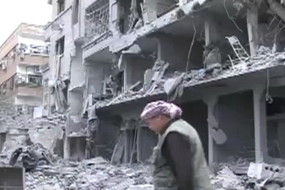 Syria ''vacuum bombs'' kill civilians near capital