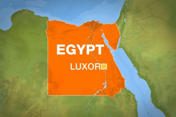 Luxor Egypt Map