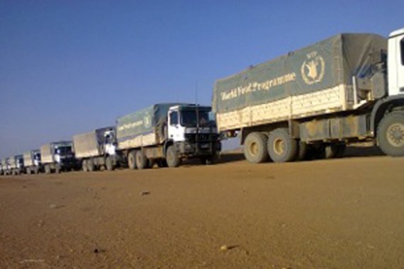 WFP aid in Sudan