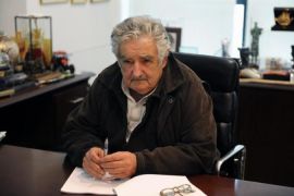 Uruguayan President Jose Mujica laments that so many societies consider economic growth a priority, calling it "a problem for our civilisation" because of the demands on the planet's resources [AFP]