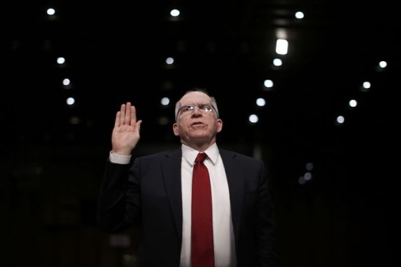 John Brennan testifies in Senate confirmation