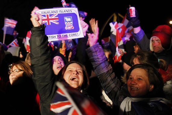 Falkland voters