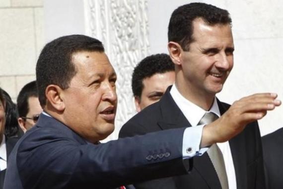 Hugo Chavez, Bashar Assad