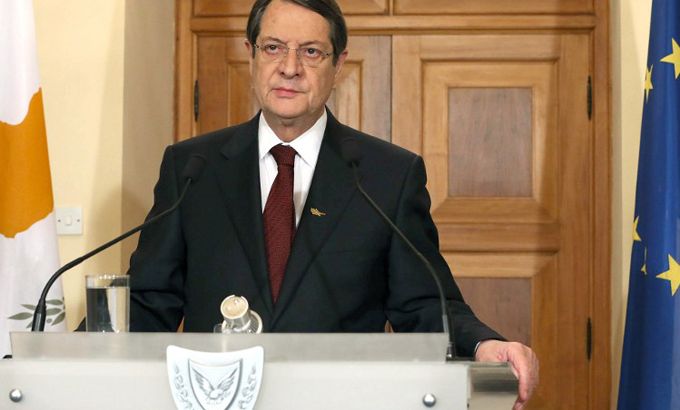 Cyprus President Nicos Anastasiades