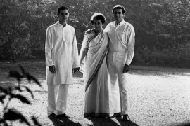 The Gandhi family