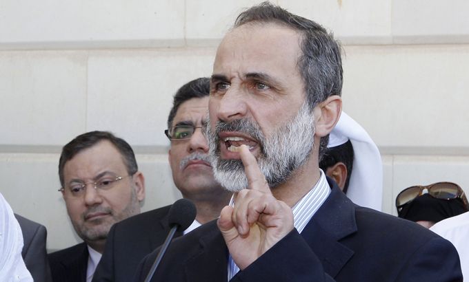 inside yria Syrian National Coalition leader Moaz Alkhatib