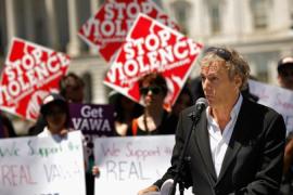 Activists Holds Rally For Re-Authorization Of The Violence Against Women Act