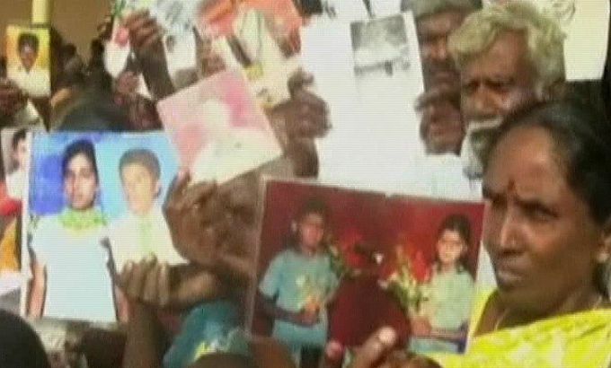 Srilankans continue to search for their missing relatives