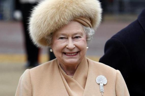 Britain''s Queen Elizabeth II arrives to